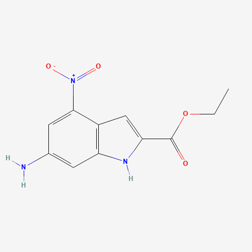 ethyl 6-amino-4-nitro-1H-indole-2-carboxylate (CAS: 1003708-78-8) - Related Chemical Product