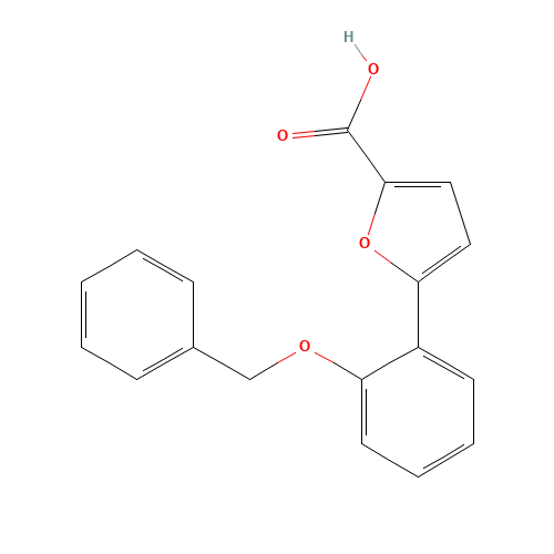 5-(2-phenylmethoxyphenyl)furan-2-carboxylic acid (CAS: 889951-82-0) - Related Chemical Product