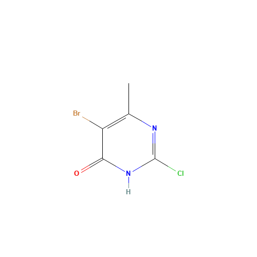 5-bromo-2-chloro-6-methyl-1H-pyrimidin-4-one (CAS: 844843-38-5) - Related Chemical Product