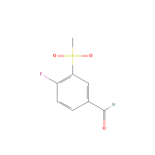 4-fluoro-3-methylsulfonylbenzaldehyde (CAS: 914636-50-3) - Related Chemical Product
