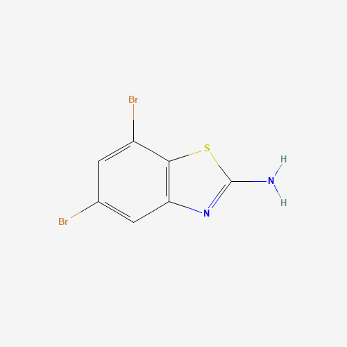 5,7-dibromo-1,3-benzothiazol-2-amine (CAS: 1000289-40-6) - Related Chemical Product