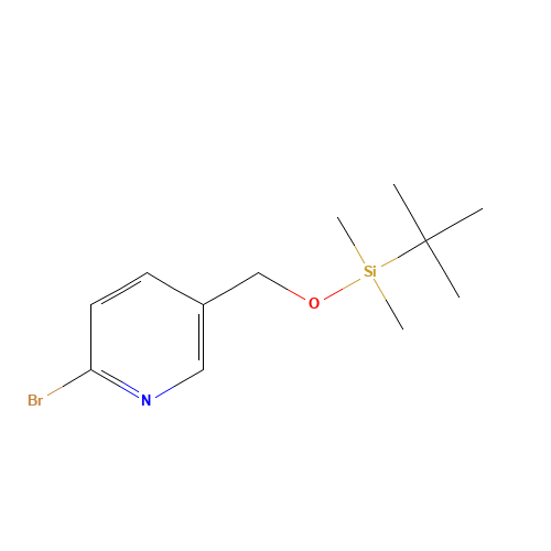 (6-bromopyridin-3-yl)methoxy-tert-butyl-dimethylsilane (CAS: 145733-53-5) - Related Chemical Product