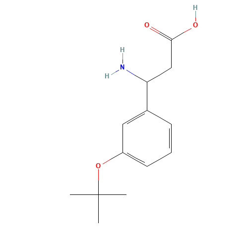 3-amino-3-[3-[(2-methylpropan-2-yl)oxy]phenyl]propanoic acid (CAS: 372144-15-5) - Related Chemical Product