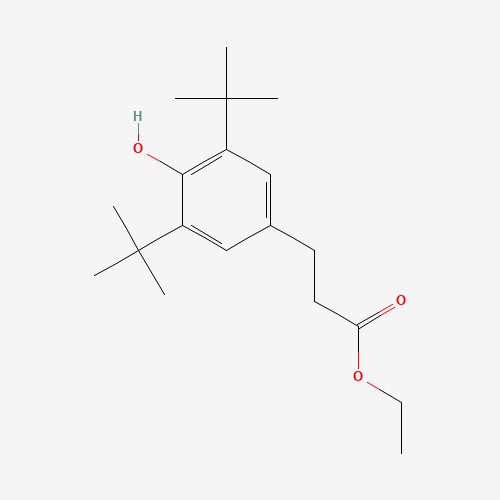 ethyl 3-(3,5-ditert-butyl-4-hydroxyphenyl)propanoate (CAS: 36294-24-3) - Related Chemical Product