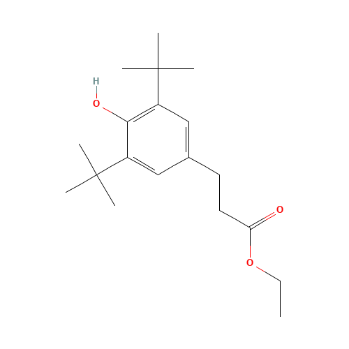 ethyl 3-(3,5-ditert-butyl-4-hydroxyphenyl)propanoate (CAS: 36294-24-3) - Related Chemical Product