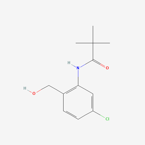 N-[5-chloro-2-(hydroxymethyl)phenyl]-2,2-dimethylpropanamide (CAS: 885609-88-1) - Related Chemical Product