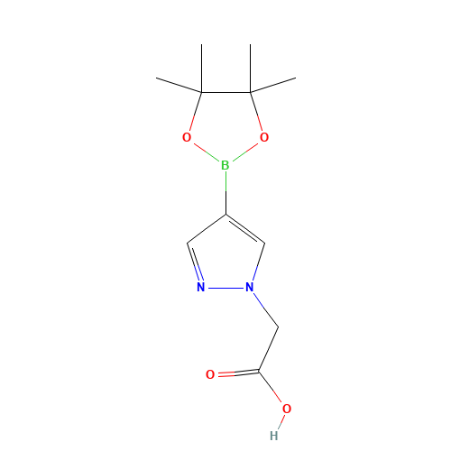 2-[4-(4,4,5,5-tetramethyl-1,3,2-dioxaborolan-2-yl)pyrazol-1-yl]acetic acid (CAS: 1083326-41-3) - Related Chemical Product