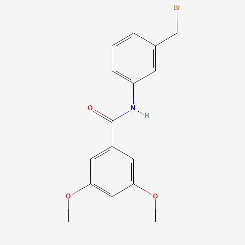 N-[3-(bromomethyl)phenyl]-3,5-dimethoxybenzamide (CAS: 1271734-88-3) - Related Chemical Product