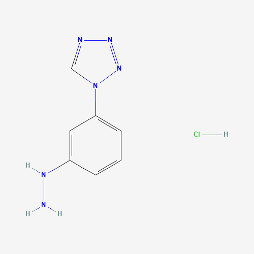 [3-(tetrazol-1-yl)phenyl]hydrazine;hydrochloride (CAS: 847606-72-8) - Related Chemical Product