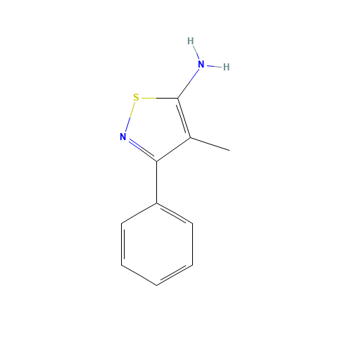 4-methyl-3-phenyl-1,2-thiazol-5-amine (CAS: 91818-68-7) - Related Chemical Product