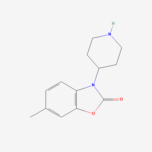 6-methyl-3-piperidin-4-yl-1,3-benzoxazol-2-one (CAS: 173842-59-6) - Related Chemical Product