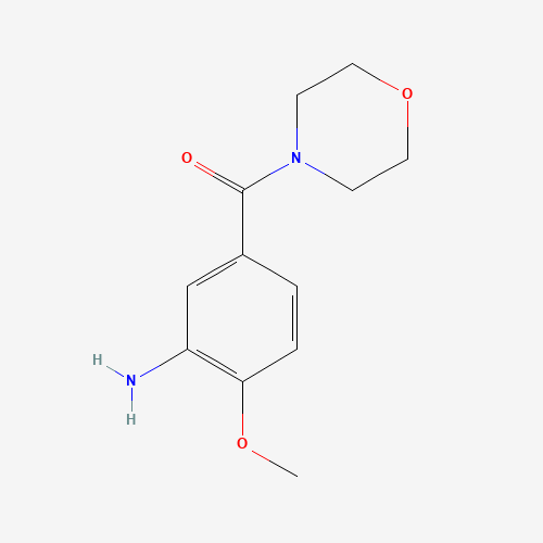 (3-amino-4-methoxyphenyl)-morpholin-4-ylmethanone (CAS: 926211-47-4) - Related Chemical Product