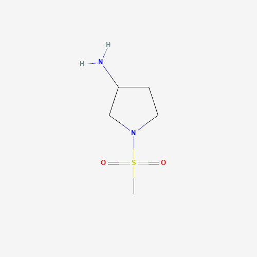 1-methylsulfonylpyrrolidin-3-amine (CAS: 662116-71-4) - Related Chemical Product