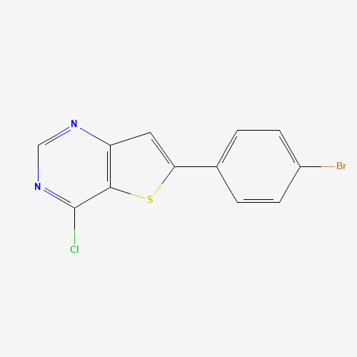 6-(4-bromophenyl)-4-chlorothieno[3,2-d]pyrimidine (CAS: 827614-25-5) - Related Chemical Product