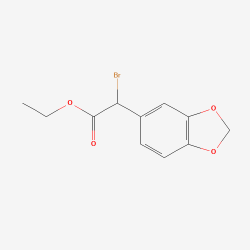 ethyl 2-(1,3-benzodioxol-5-yl)-2-bromoacetate (CAS: 91065-93-9) - Related Chemical Product