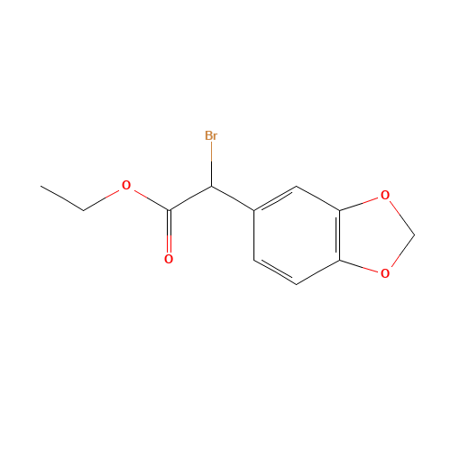 ethyl 2-(1,3-benzodioxol-5-yl)-2-bromoacetate (CAS: 91065-93-9) - Related Chemical Product