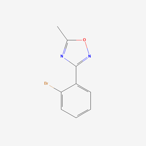 3-(2-bromophenyl)-5-methyl-1,2,4-oxadiazole (CAS: 859851-04-0) - Related Chemical Product