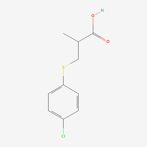 3-(4-chlorophenyl)sulfanyl-2-methylpropanoic acid (CAS: 254748-99-7) - Related Chemical Product
