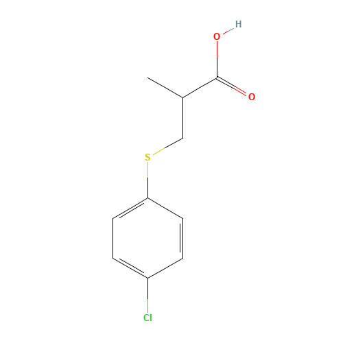 3-(4-chlorophenyl)sulfanyl-2-methylpropanoic acid (CAS: 254748-99-7) - Related Chemical Product