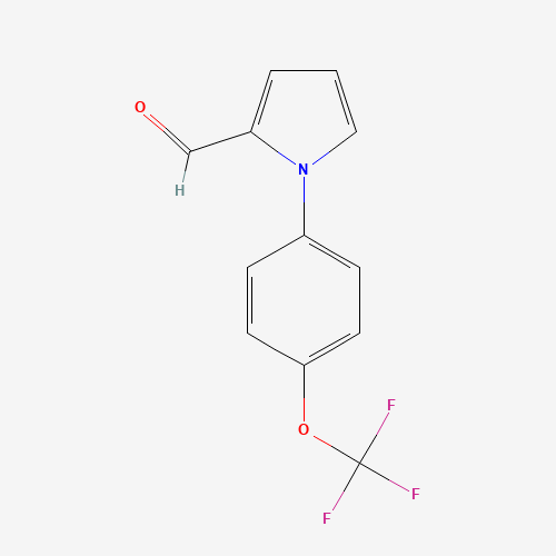 1-[4-(trifluoromethoxy)phenyl]pyrrole-2-carbaldehyde (CAS: 260442-97-5) - Related Chemical Product