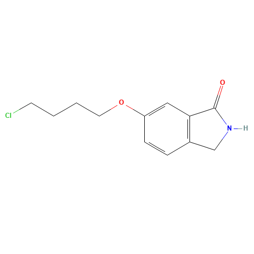 6-(4-chlorobutoxy)-2,3-dihydroisoindol-1-one (CAS: 1007455-20-0) - Related Chemical Product