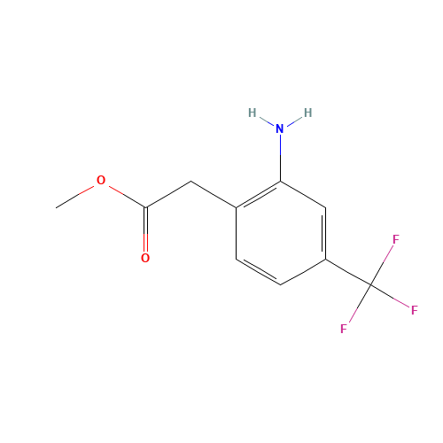 methyl 2-[2-amino-4-(trifluoromethyl)phenyl]acetate (CAS: 13544-08-6) - Related Chemical Product
