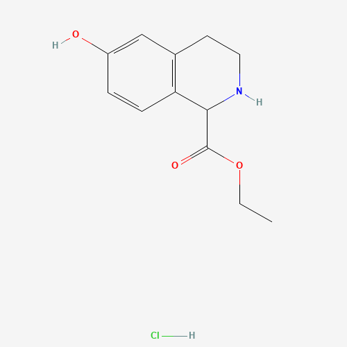 ethyl 6-hydroxy-1,2,3,4-tetrahydroisoquinoline-1-carboxylate;hydrochloride (CAS: 128073-50-7) - Related Chemical Product