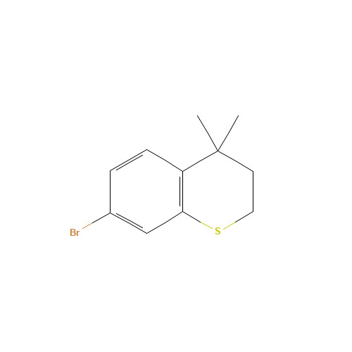 7-bromo-4,4-dimethyl-2,3-dihydrothiochromene (CAS: 127190-23-2) - Related Chemical Product