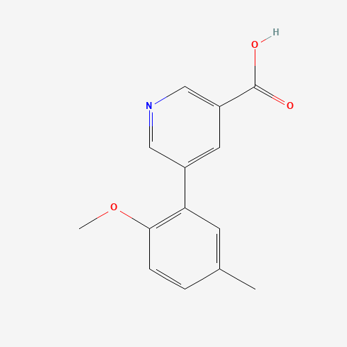5-(2-methoxy-5-methylphenyl)pyridine-3-carboxylic acid (CAS: 376592-71-1) - Related Chemical Product