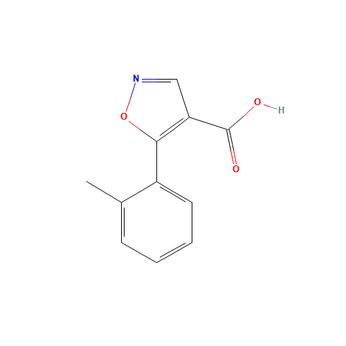 5-(2-methylphenyl)-1,2-oxazole-4-carboxylic acid (CAS: 887408-10-8) - Related Chemical Product