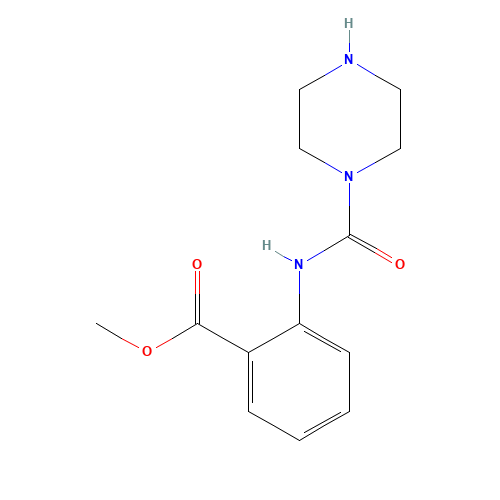 methyl 2-(piperazine-1-carbonylamino)benzoate (CAS: 906090-01-5) - Related Chemical Product