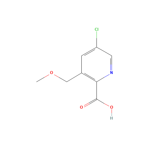5-chloro-3-(methoxymethyl)pyridine-2-carboxylic acid (CAS: 1386986-57-7) - Related Chemical Product