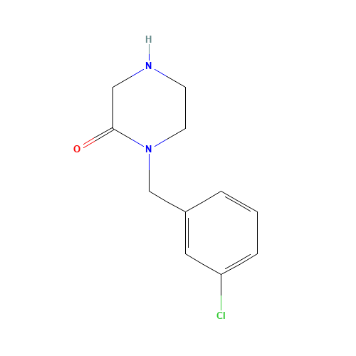 1-[(3-chlorophenyl)methyl]piperazin-2-one (CAS: 701208-30-2) - Related Chemical Product