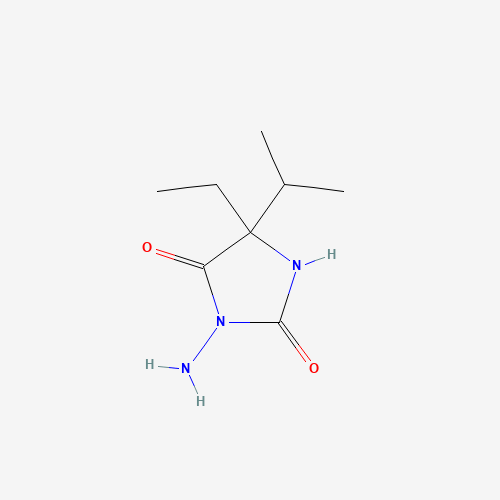 3-amino-5-ethyl-5-propan-2-ylimidazolidine-2,4-dione (CAS: 1434713-86-6) - Related Chemical Product
