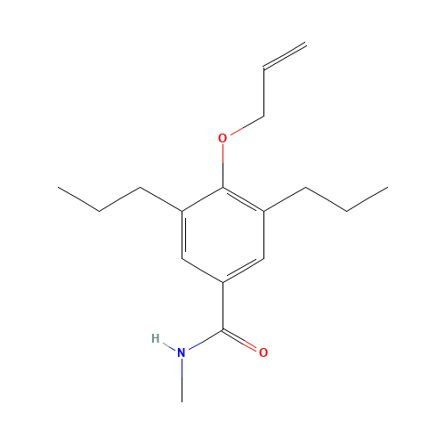 N-methyl-4-prop-2-enoxy-3,5-dipropylbenzamide (CAS: 7192-50-9) - Related Chemical Product