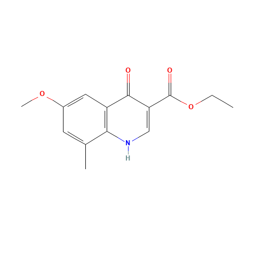 ethyl 6-methoxy-8-methyl-4-oxo-1H-quinoline-3-carboxylate (CAS: 384820-98-8) - Related Chemical Product