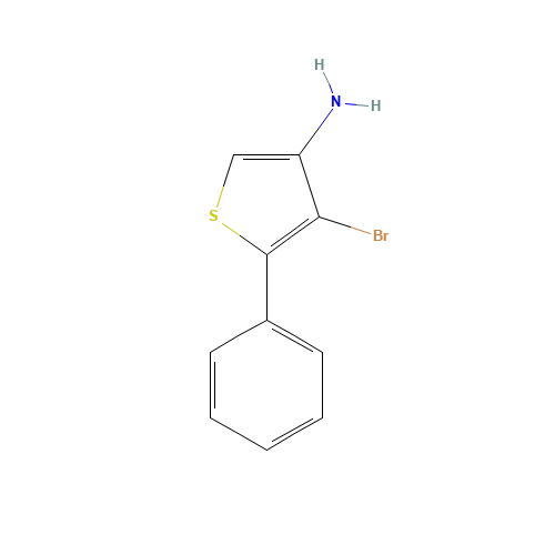 4-bromo-5-phenylthiophen-3-amine (CAS: 942941-79-9) - Related Chemical Product