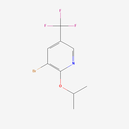 3-bromo-2-propan-2-yloxy-5-(trifluoromethyl)pyridine (CAS: 216766-04-0) - Related Chemical Product
