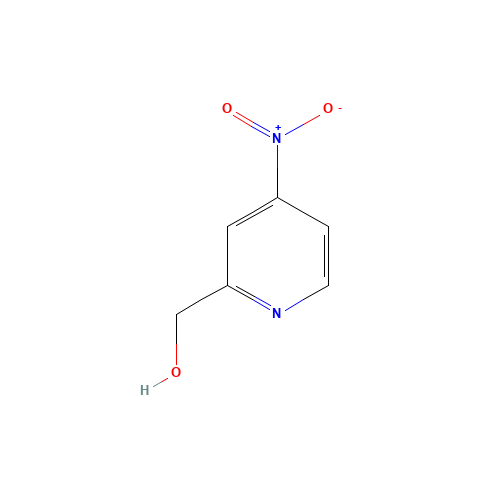 (4-nitropyridin-2-yl)methanol (CAS: 98197-88-7) - Chemical Structure and Molecular Formula 