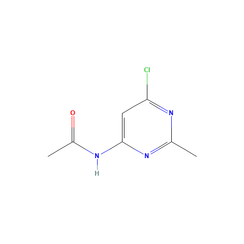N-(6-chloro-2-methylpyrimidin-4-yl)acetamide (CAS: 7253-63-6) - Related Chemical Product