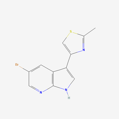 4-(5-bromo-1H-pyrrolo[2,3-b]pyridin-3-yl)-2-methyl-1,3-thiazole (CAS: 1046793-78-5) - Related Chemical Product