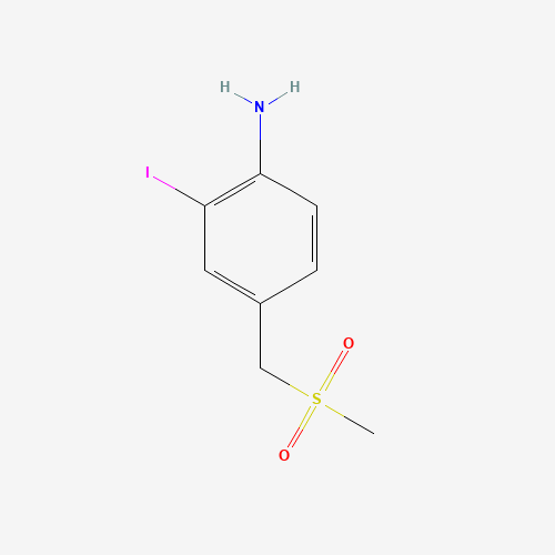 2-iodo-4-(methylsulfonylmethyl)aniline (CAS: 170151-08-3) - Related Chemical Product