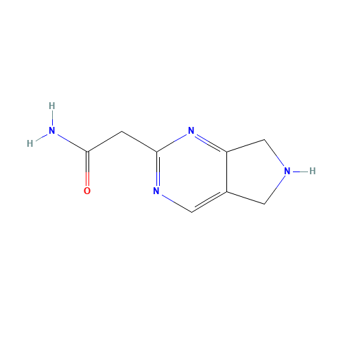 2-(6,7-dihydro-5H-pyrrolo[3,4-d]pyrimidin-2-yl)acetamide (CAS: 1170226-42-2) - Related Chemical Product