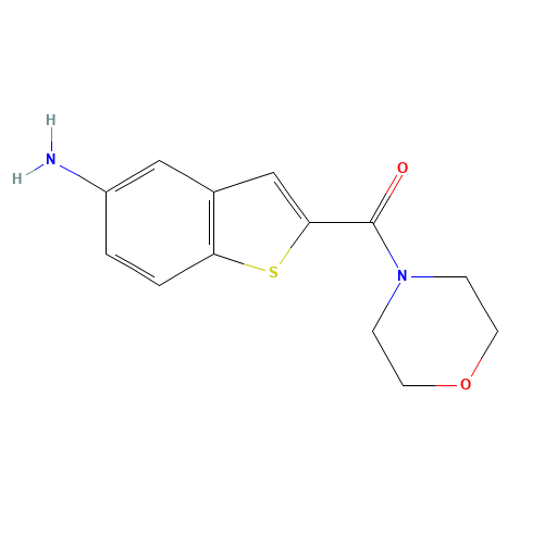 (5-amino-1-benzothiophen-2-yl)-morpholin-4-ylmethanone (CAS: 832102-95-1) - Related Chemical Product