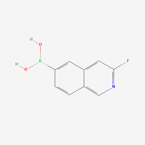 (3-fluoroisoquinolin-6-yl)boronic acid (CAS: 1105710-34-6) - Related Chemical Product