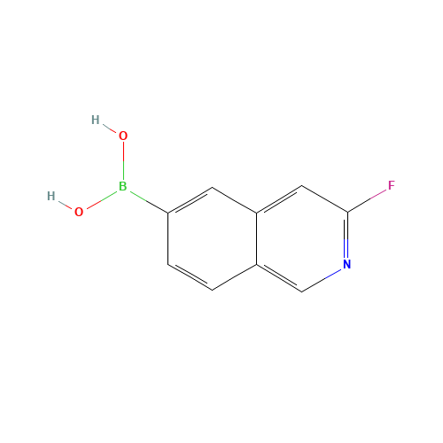 (3-fluoroisoquinolin-6-yl)boronic acid (CAS: 1105710-34-6) - Related Chemical Product