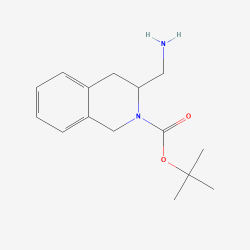 tert-butyl 3-(aminomethyl)-3,4-dihydro-1H-isoquinoline-2-carboxylate (CAS: 690244-91-8) - Related Chemical Product