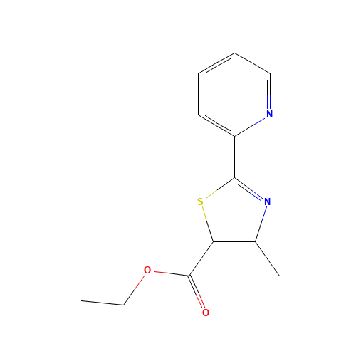 ethyl 4-methyl-2-pyridin-2-yl-1,3-thiazole-5-carboxylate (CAS: 383146-88-1) - Related Chemical Product