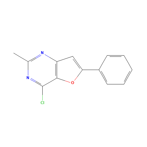 4-chloro-2-methyl-6-phenylfuro[3,2-d]pyrimidine (CAS: 1253791-81-9) - Related Chemical Product