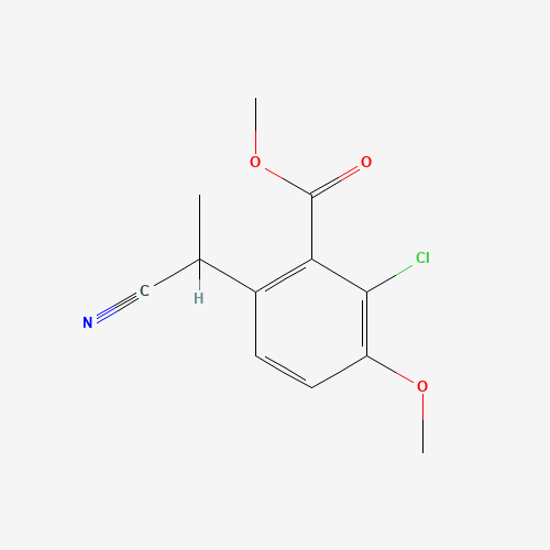 methyl 2-chloro-6-(1-cyanoethyl)-3-methoxybenzoate (CAS: 1616290-84-6) - Related Chemical Product